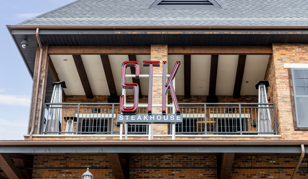 STK Steakhouse restaurant.